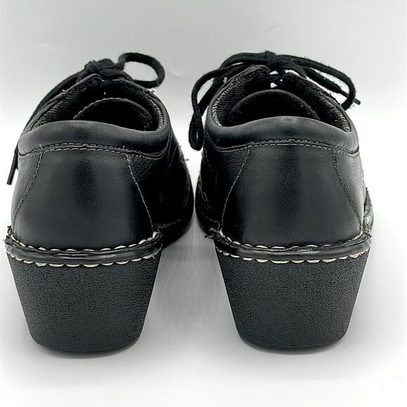 Eastland Foresides Oxfords Size 8.5 Black Leather - Picture 6 of 12
